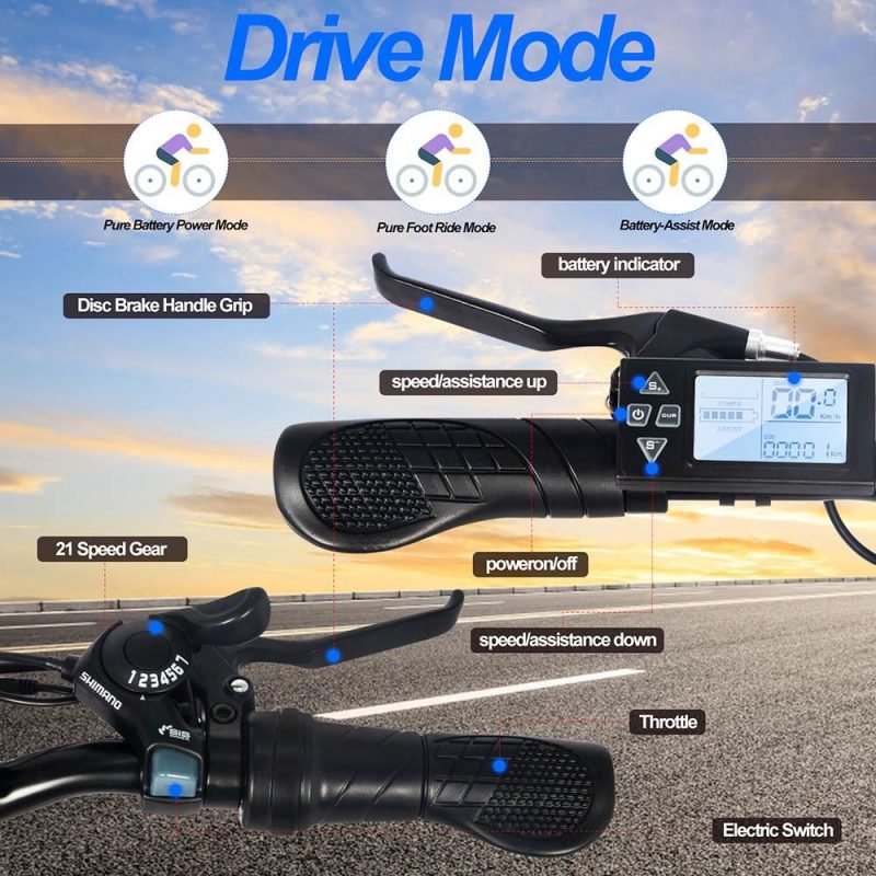 Vélo électrique BK1 36V - 10Ah Moteur 350W – Image 4