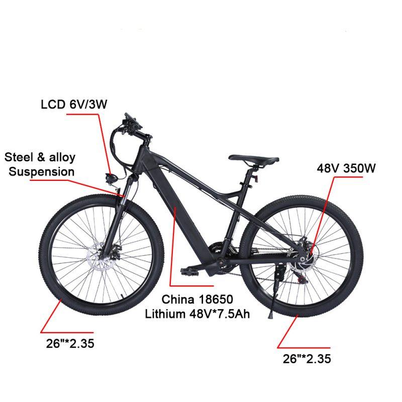 Vélo électrique BK7 - 48V Moteur - 350W – Image 7