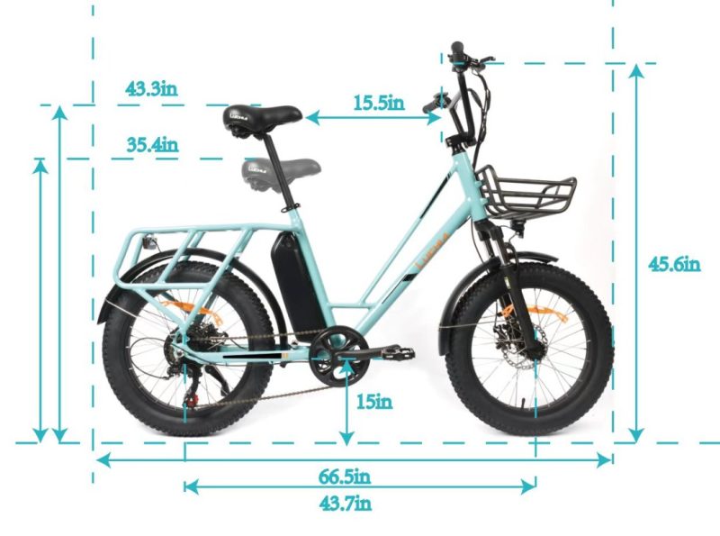 Vélo électrique Fat bike - Tauro 36V-10Ah – Image 12