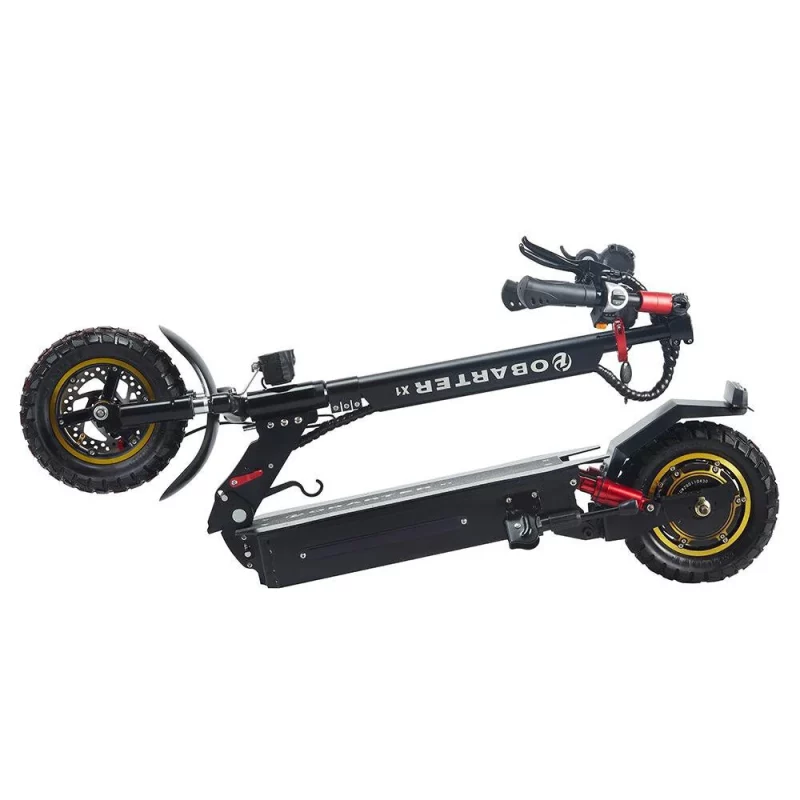 Trottinette électrique puissante OBARTER X1 1000W  45km/h Batterie - 21Ah – Image 6