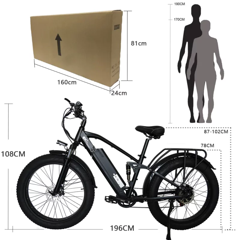 Vélo électrique - CMACEWHEEL TP26 – Image 5
