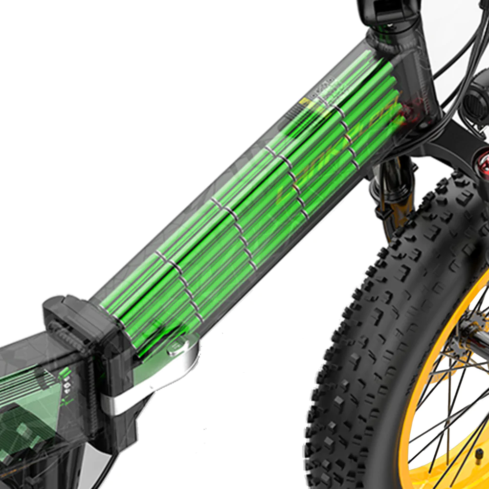 Fat Bike électrique - Lankeleisi X3000 Plus - Vélo électrique 48V 17.5ah – Image 12