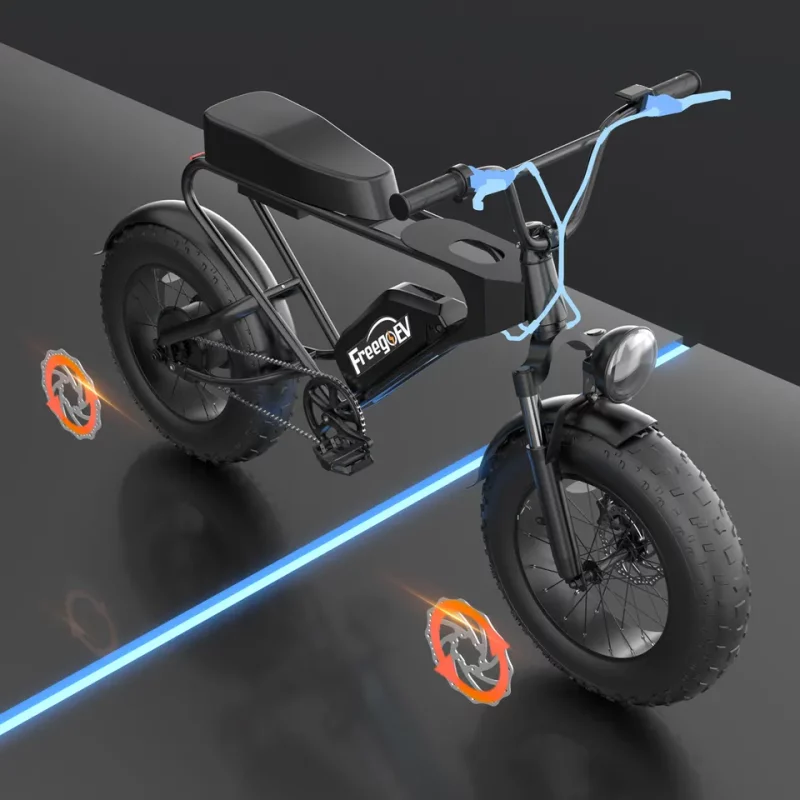 Fat bike électrique - Freego DK200 - Pneu ToutTerrain – Image 4