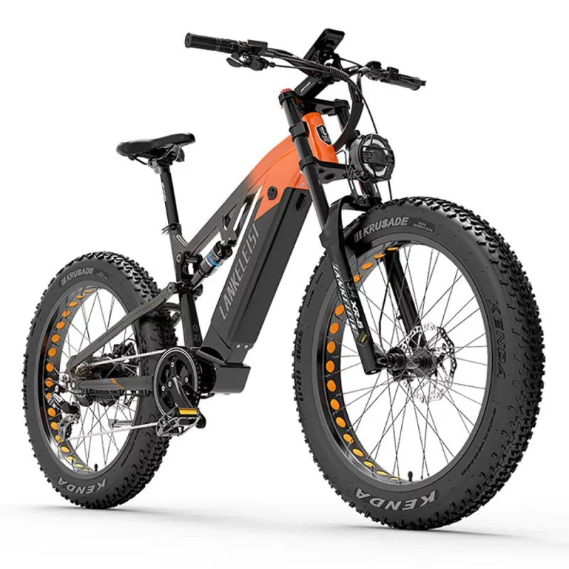 Vélo électrique - LANKELEISI RV800 Plus Vélo De Montagne Électrique – Image 2