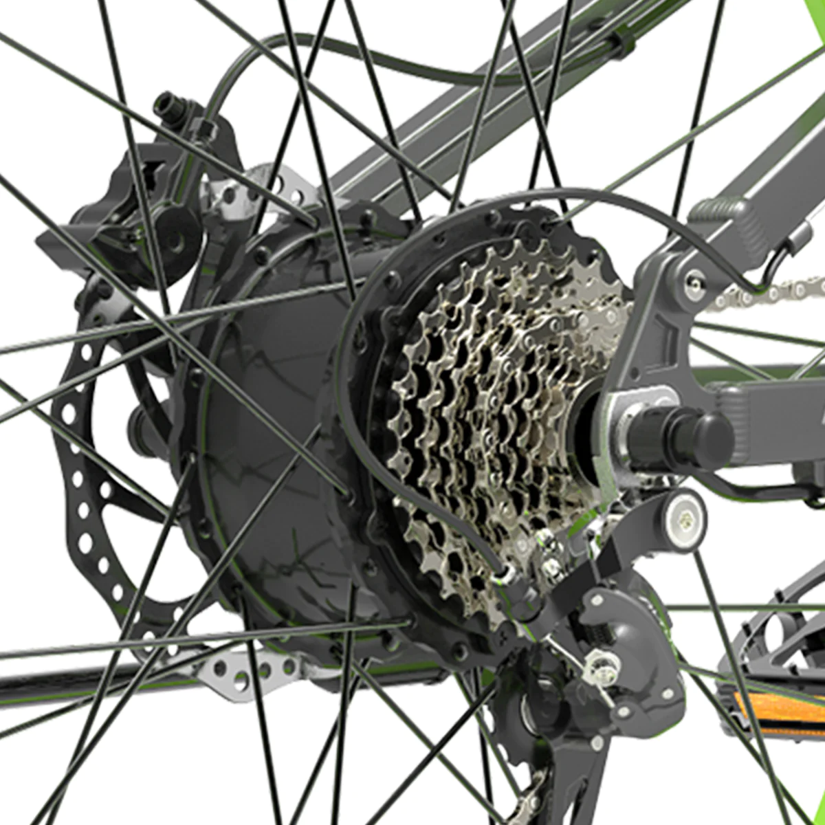 Fat Bike électrique - Vélo électrique Lankeleisi XT750 Plus 1000W – Image 11